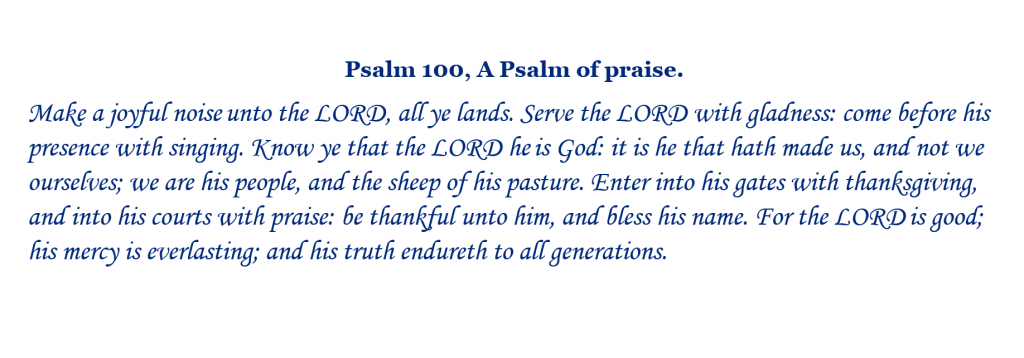 Psalm 100