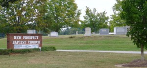 2015-9-21 New Prospect Baptist Sign