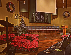 2015-11-21 Carols Concert Stage! 5 Forks Baptist