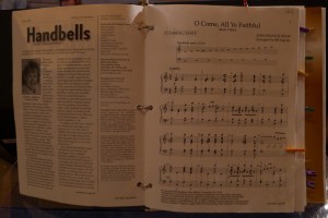 2015-11-29 Handbells Sheet Music Carols Concert