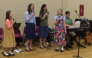 2016-4-5 Monaghan Baptist ROA Phebe, Deborah, Priscilla, Susanna, and Peter